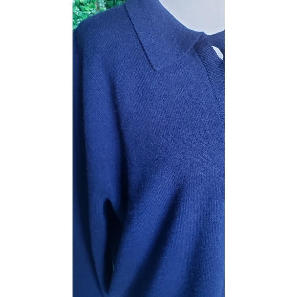 24. J.Crew Cashmere collared sweater - Picture 4 of 6